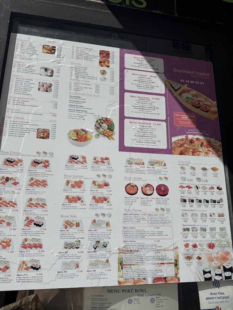 Gourmand Duphot - Menu Image 1